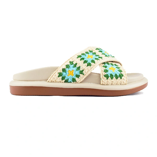  Sandale pour femme 500 vert ................ chaussure homme cuir maroc 